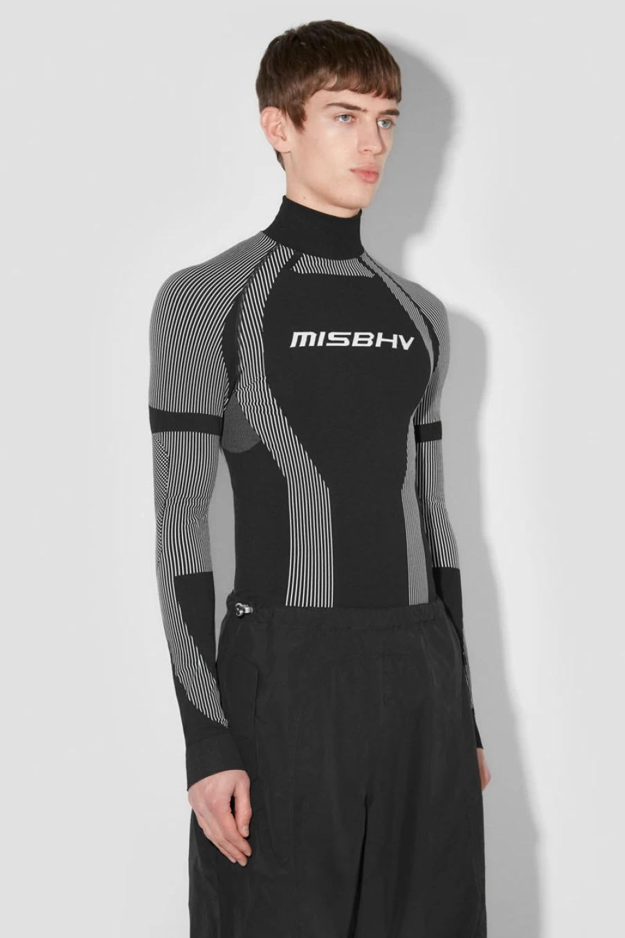 MISBHV Sport Longsleeve Black/White New