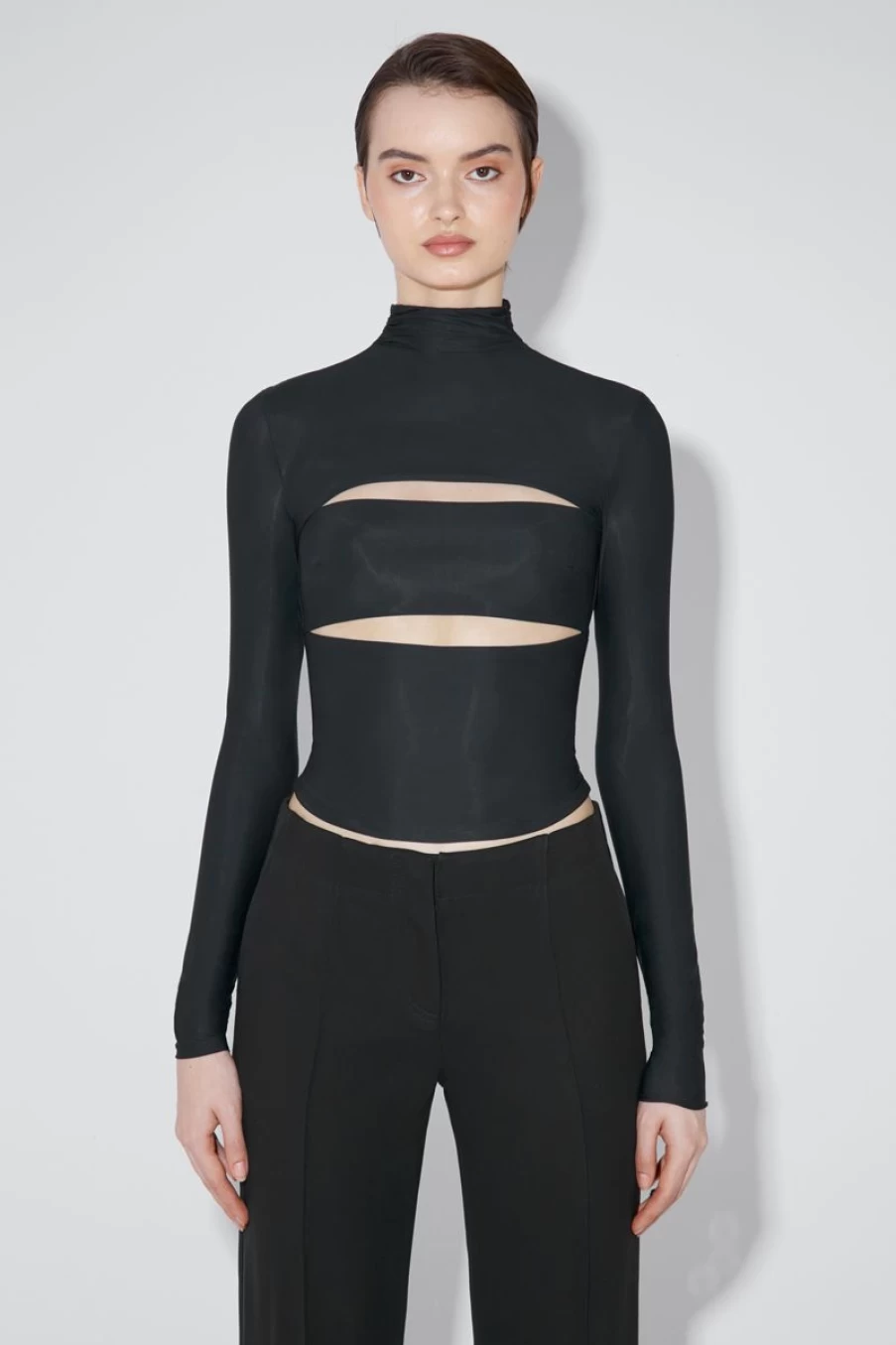 MISBHV Elena Turtleneck Longsleeve Black Best
