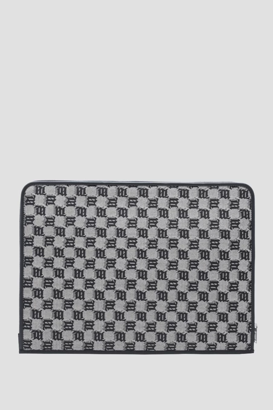 MISBHV Jacquard Monogram Pouch 13'' Multicolor New
