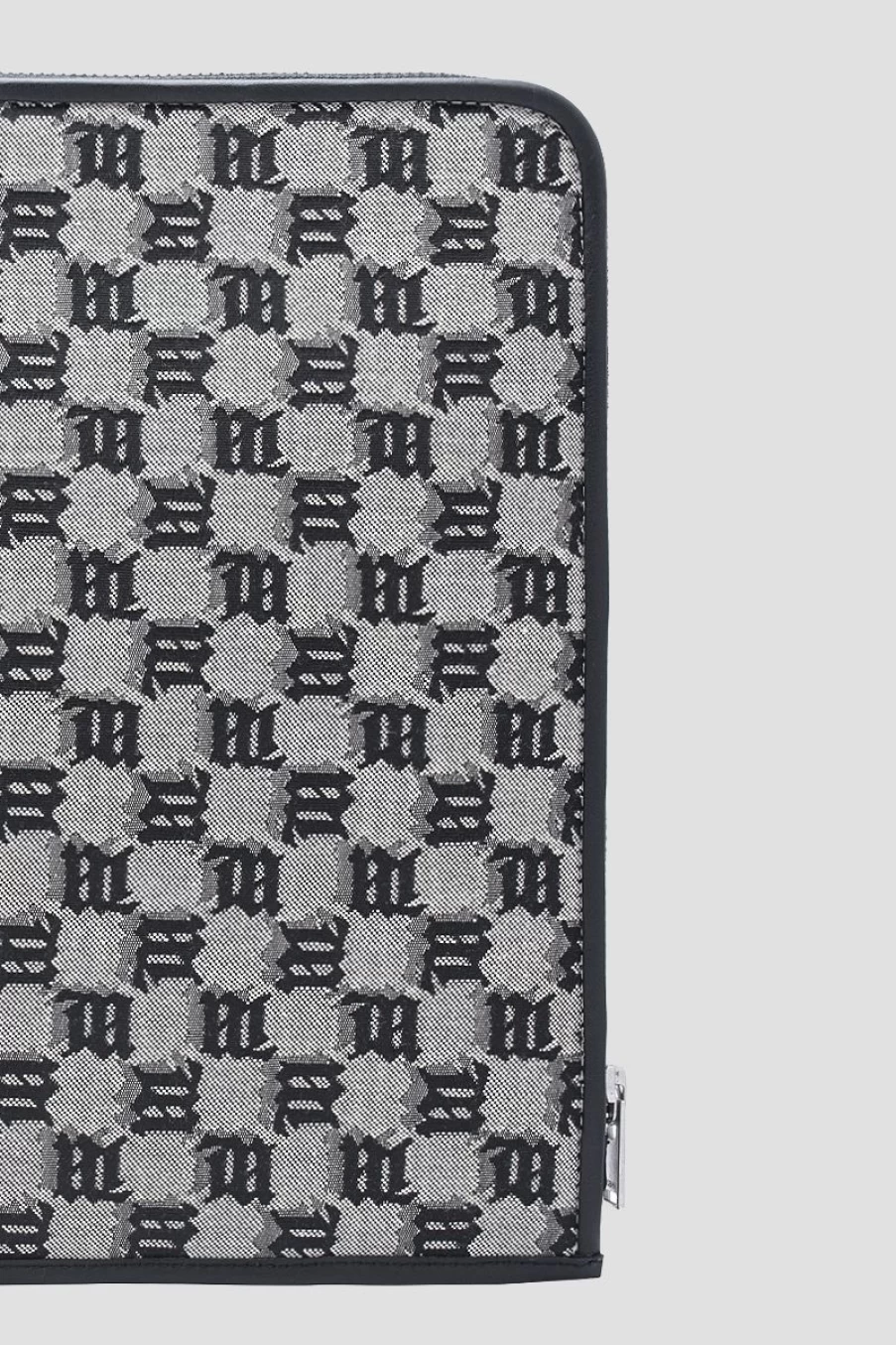 MISBHV Jacquard Monogram Pouch 13'' Multicolor New