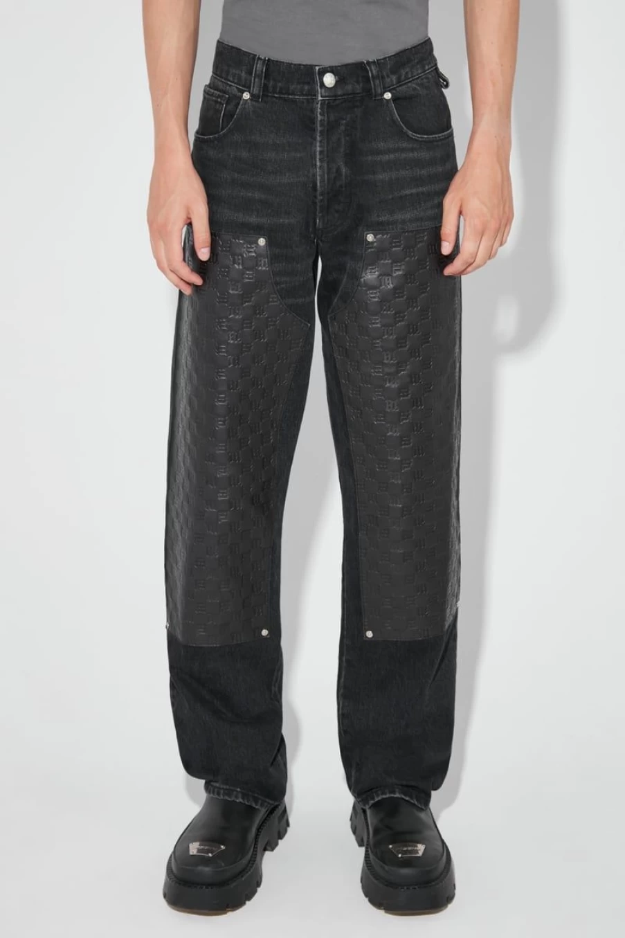 MISBHV Dark Room Carpenter Trousers Black Wholesale