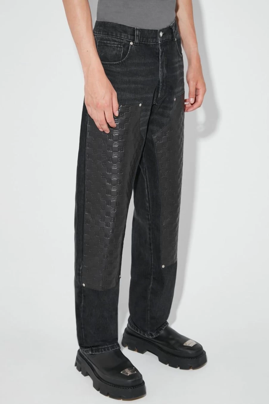 MISBHV Dark Room Carpenter Trousers Black Wholesale