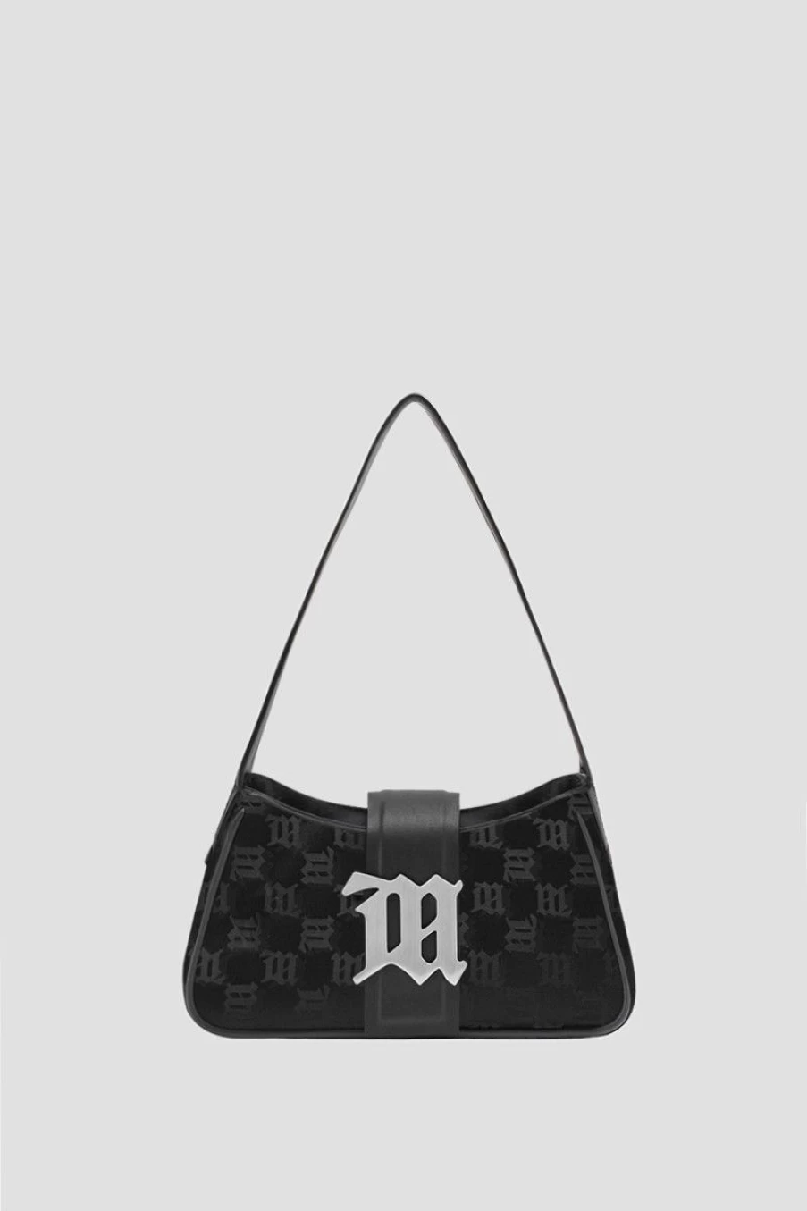 MISBHV Nylon Monogram Shoulder Bag Mini Black New