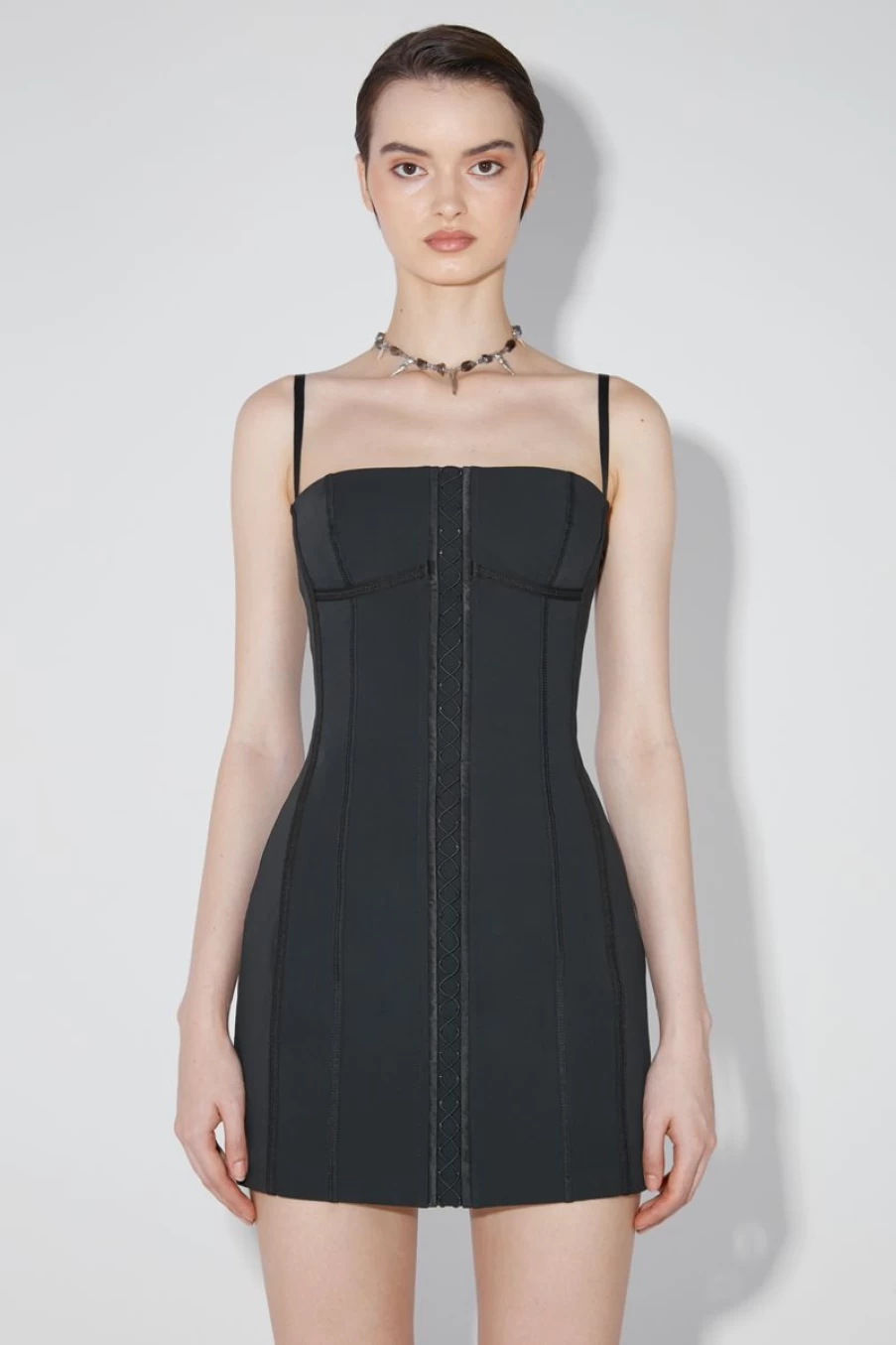 MISBHV Lara Corset Mini Dress Black Wholesale