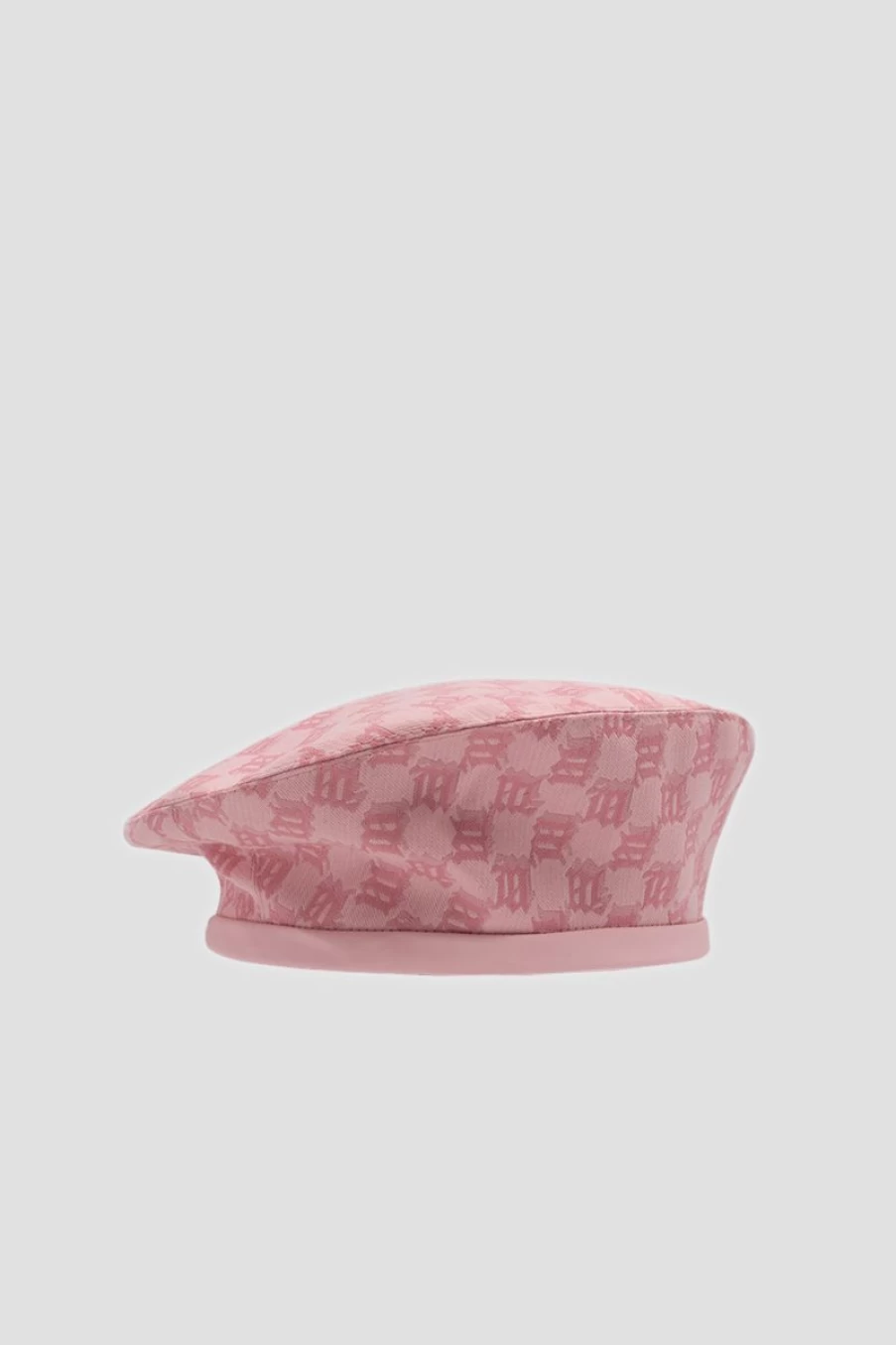 MISBHV Monogram Signature Beret Bubblegum Clearance