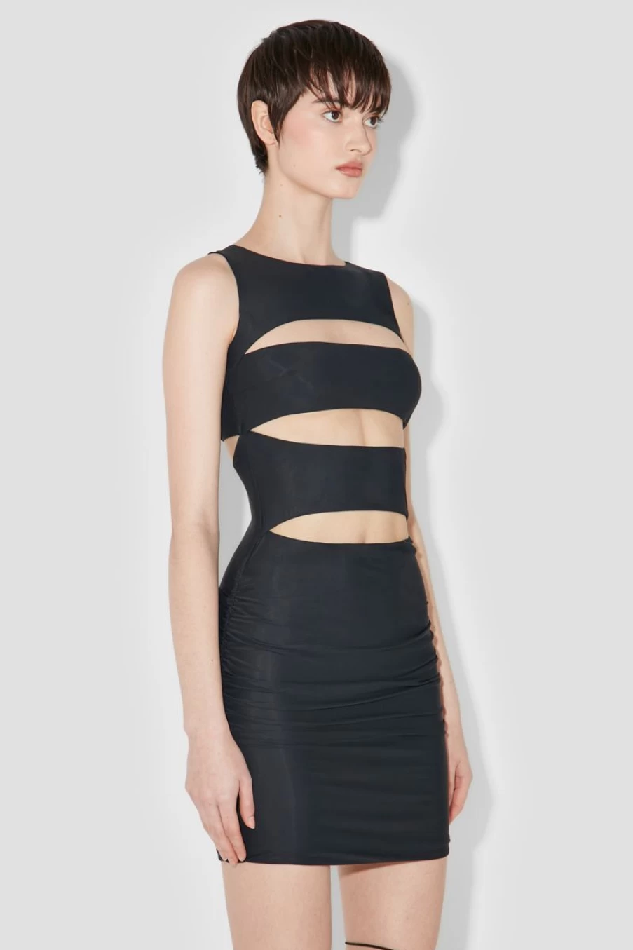MISBHV Elena Tank Mini Dress Black Online