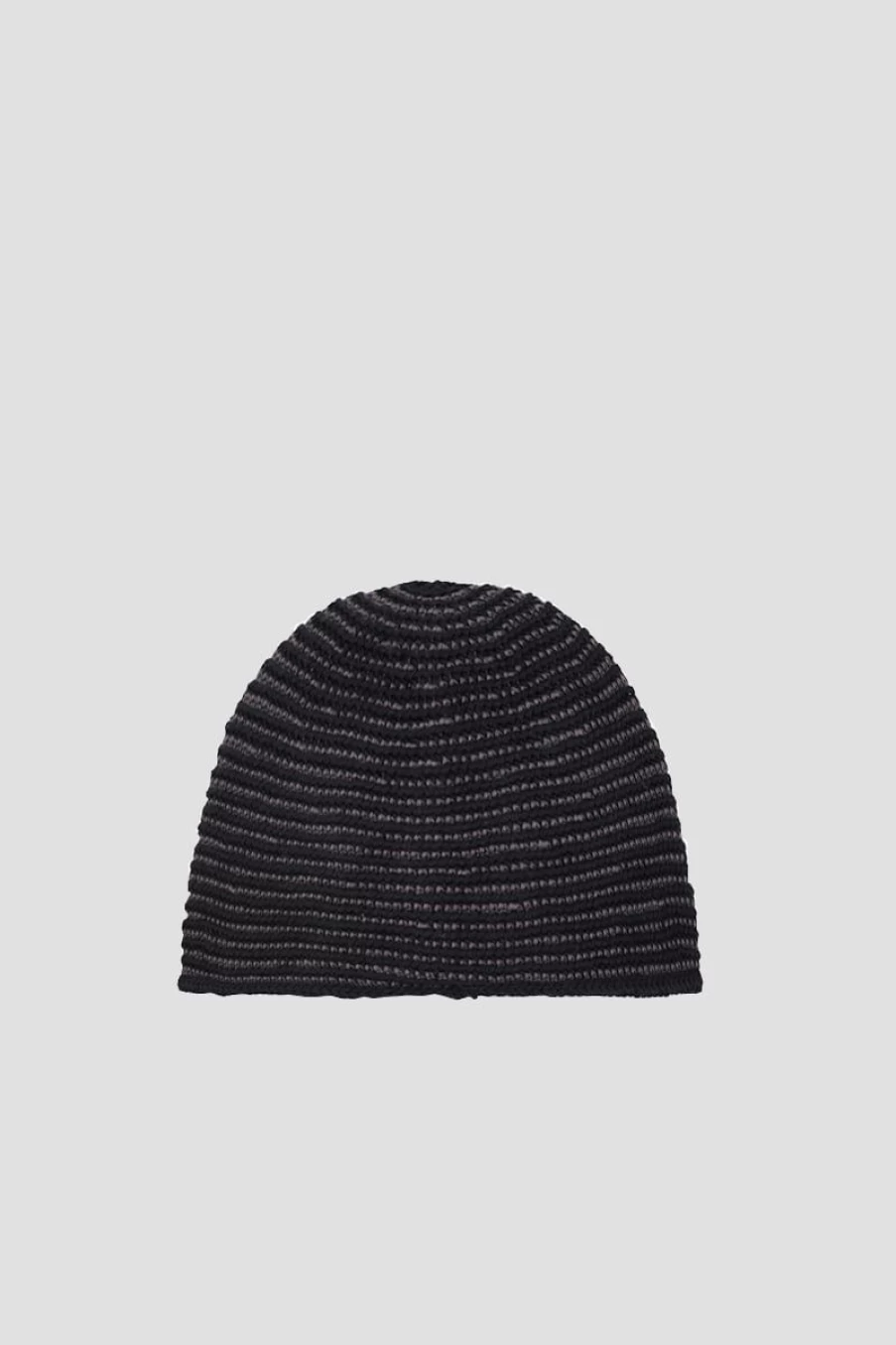 MISBHV Faded Crochet Beanie Black Best