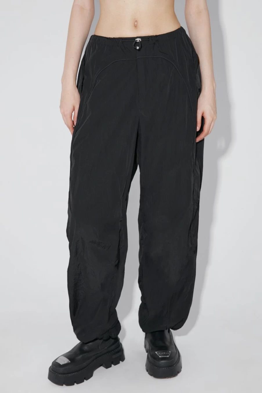 MISBHV Parachute Trousers Black New