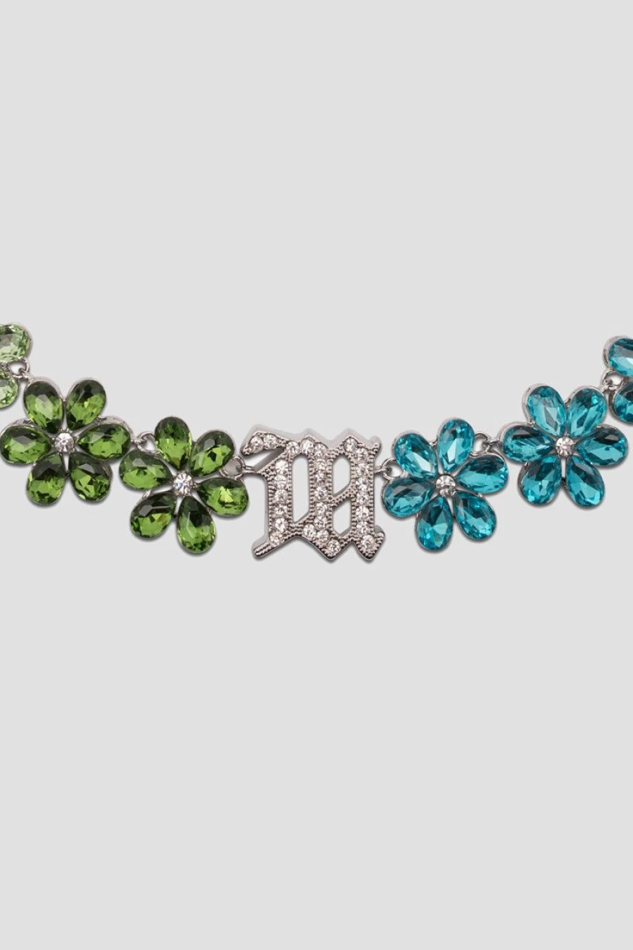 MISBHV Rainbow Flower Choker Multicolor New