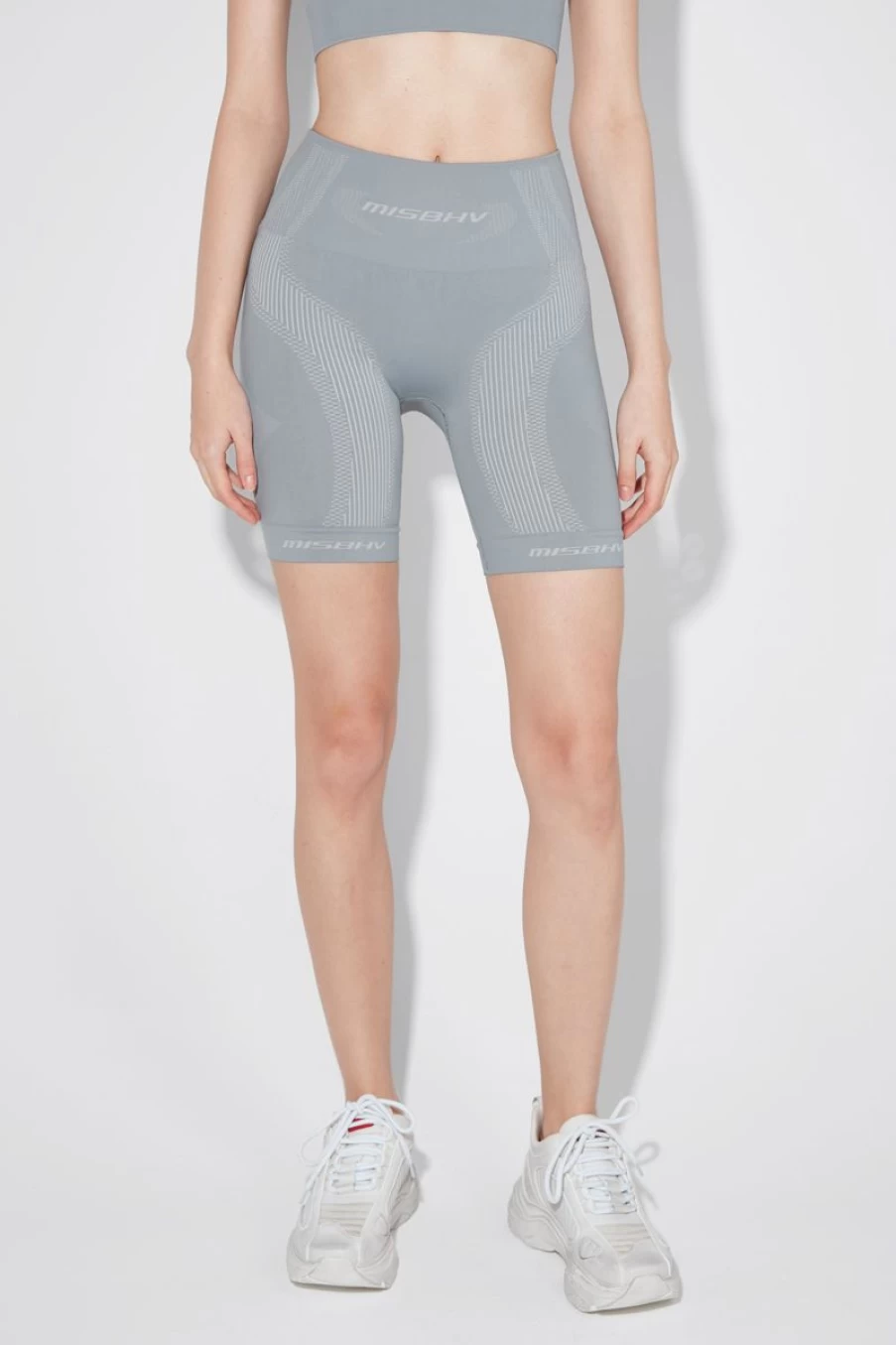 MISBHV Sport Biker Shorts Steel Blue Wholesale