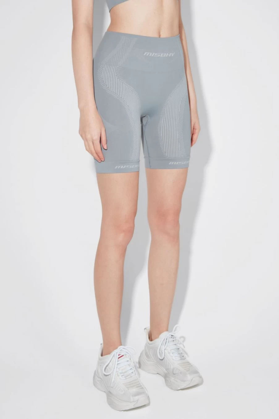 MISBHV Sport Biker Shorts Steel Blue Wholesale