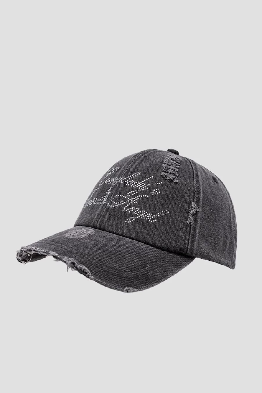 MISBHV Angel Cap Washed Black Hot