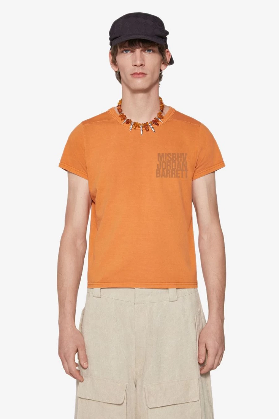 MISBHV Jordan Barrett T-Shirt Burnt Burnt Orange Online