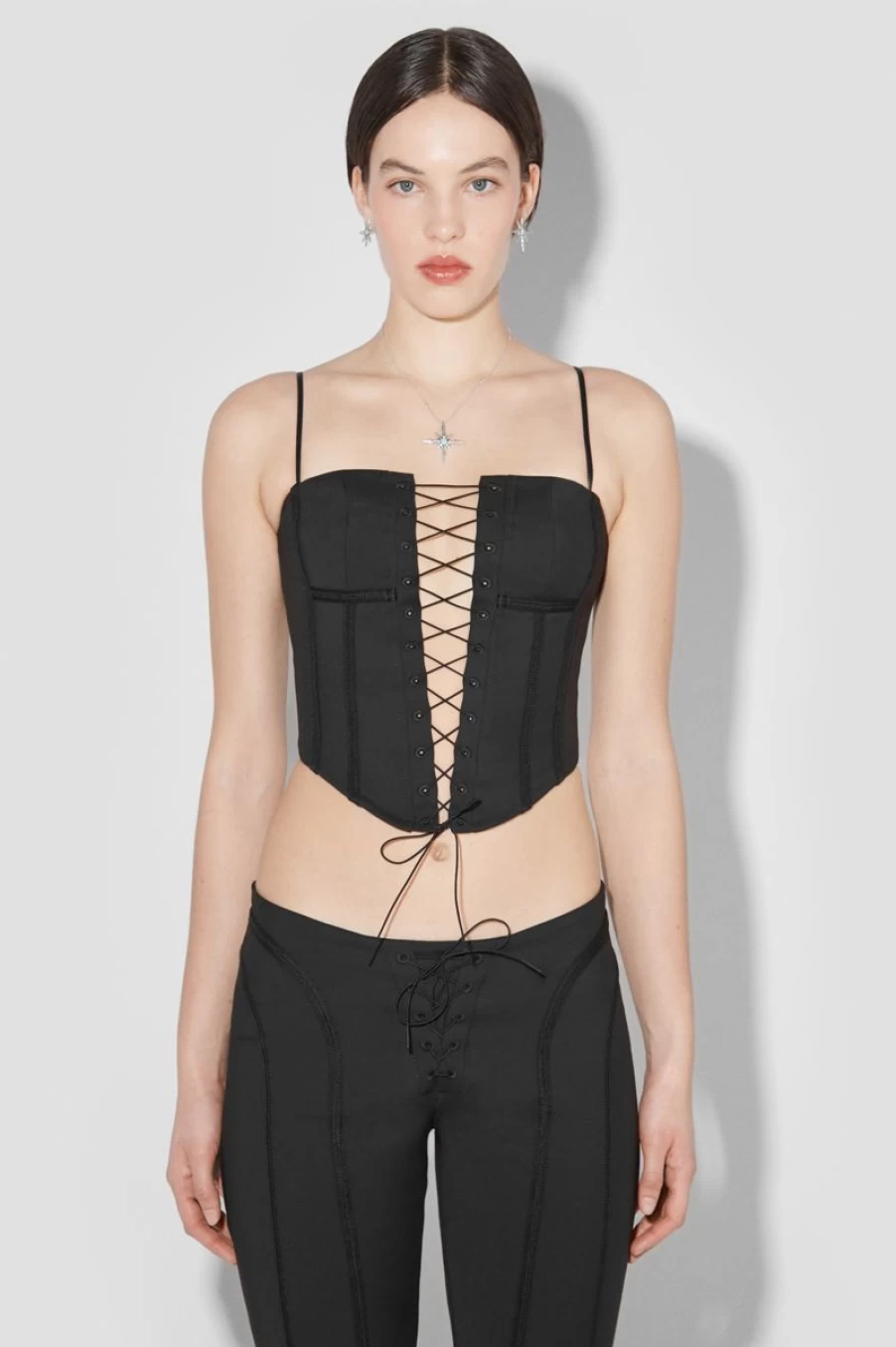 MISBHV Lara Laced Corset Black Hot