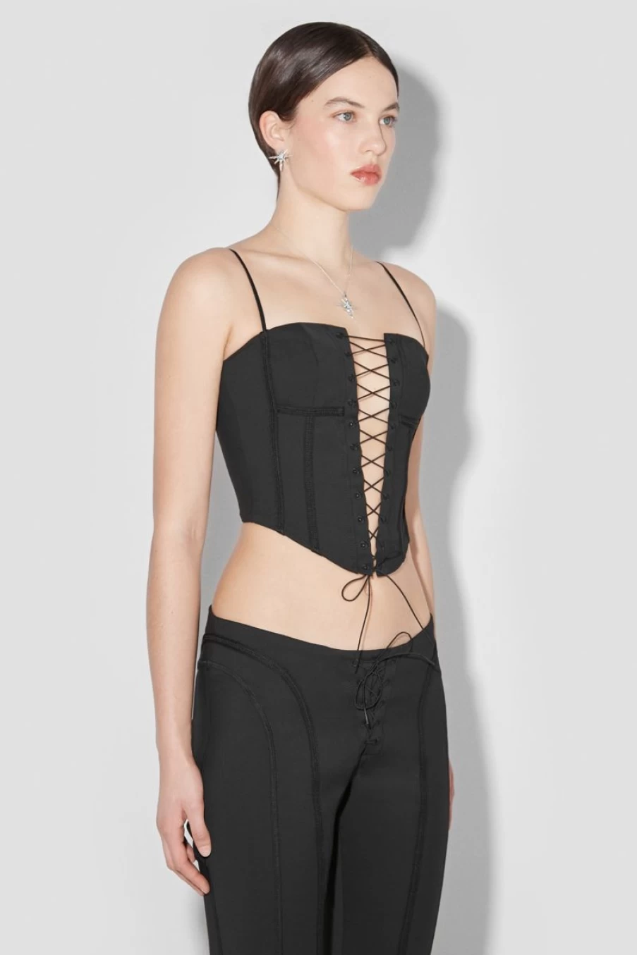 MISBHV Lara Laced Corset Black Hot