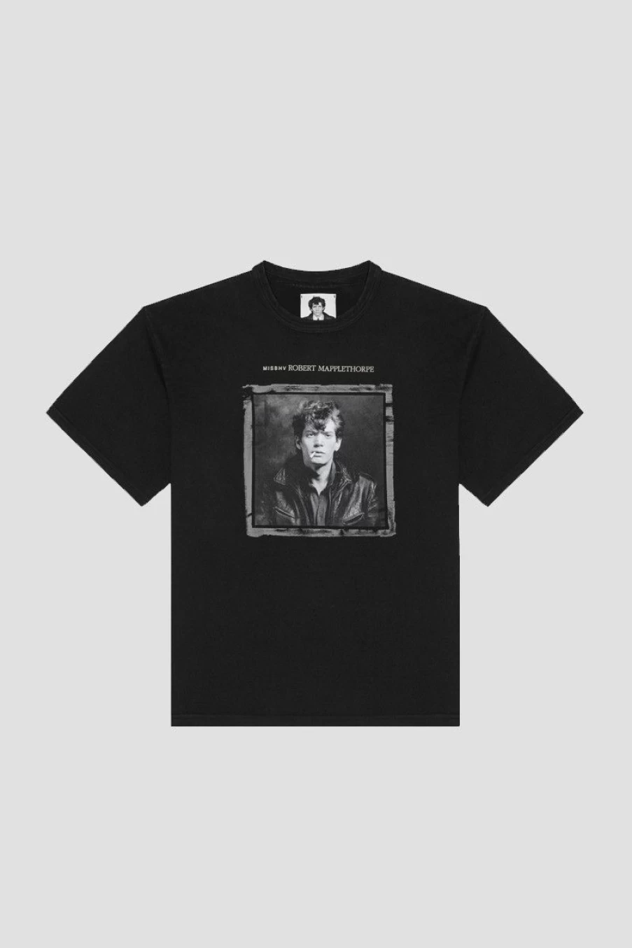 MISBHV Self Portrait 1980 / Robert Mapplethorpe T-Shirt Black Clearance