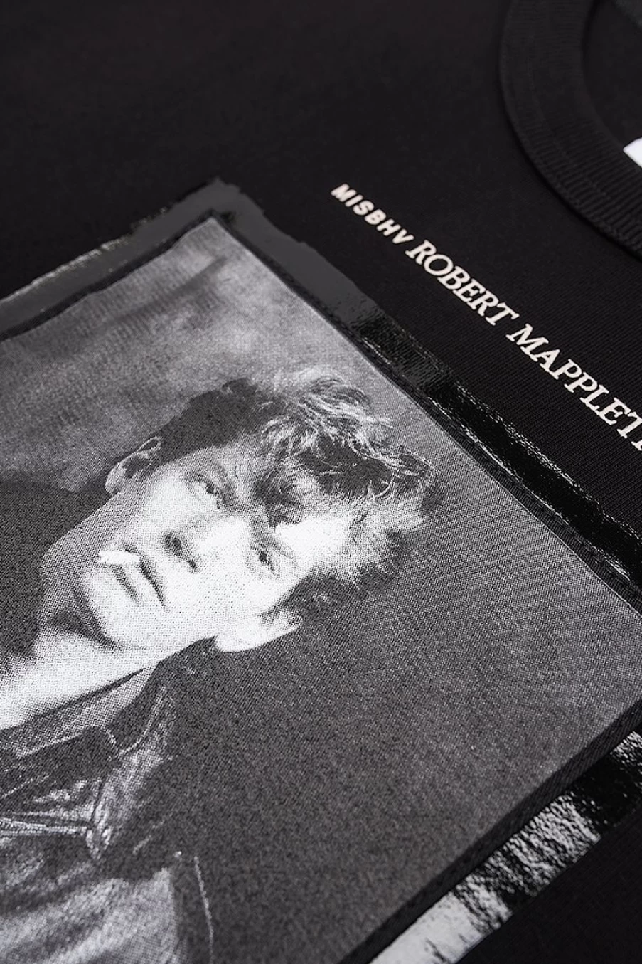 MISBHV Self Portrait 1980 / Robert Mapplethorpe T-Shirt Black Clearance