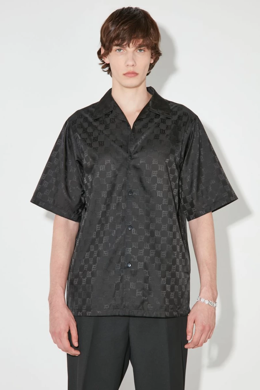 MISBHV Monogram Nylon Shirt Black Clearance